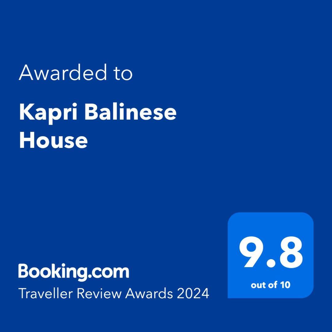 Апартаменты Kapri Balinese House Убуд Экстерьер фото